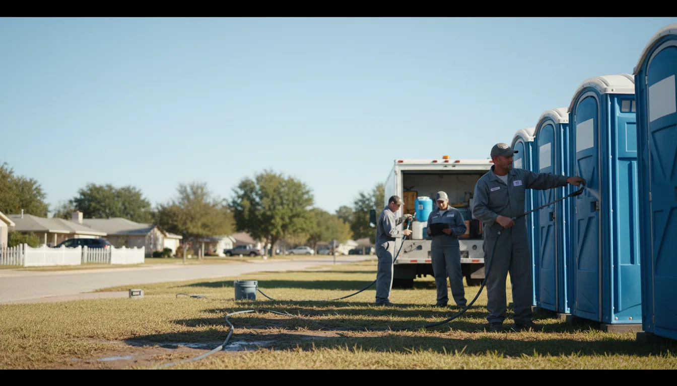 Long-Term Portable Toilet Rental in Cordova, AL near me